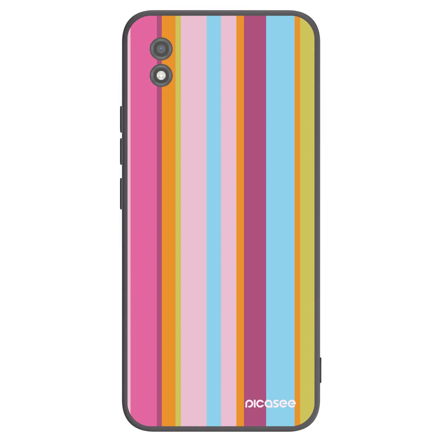 Picasee silikonowe czarne etui na Realme C11 (2021) - Golden hour