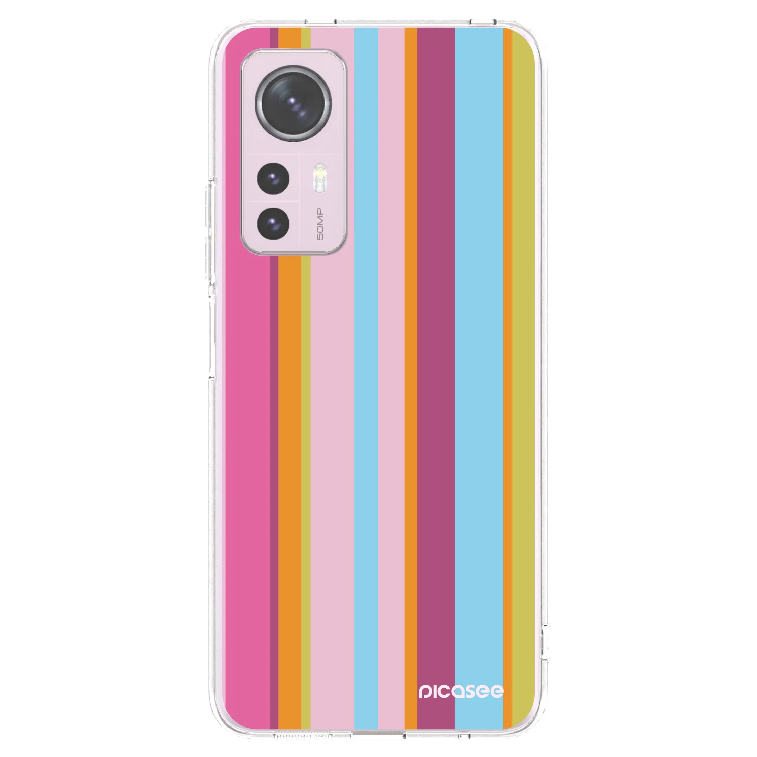Picasee silikonowe przeźroczyste etui na Xiaomi 12 - Golden hour