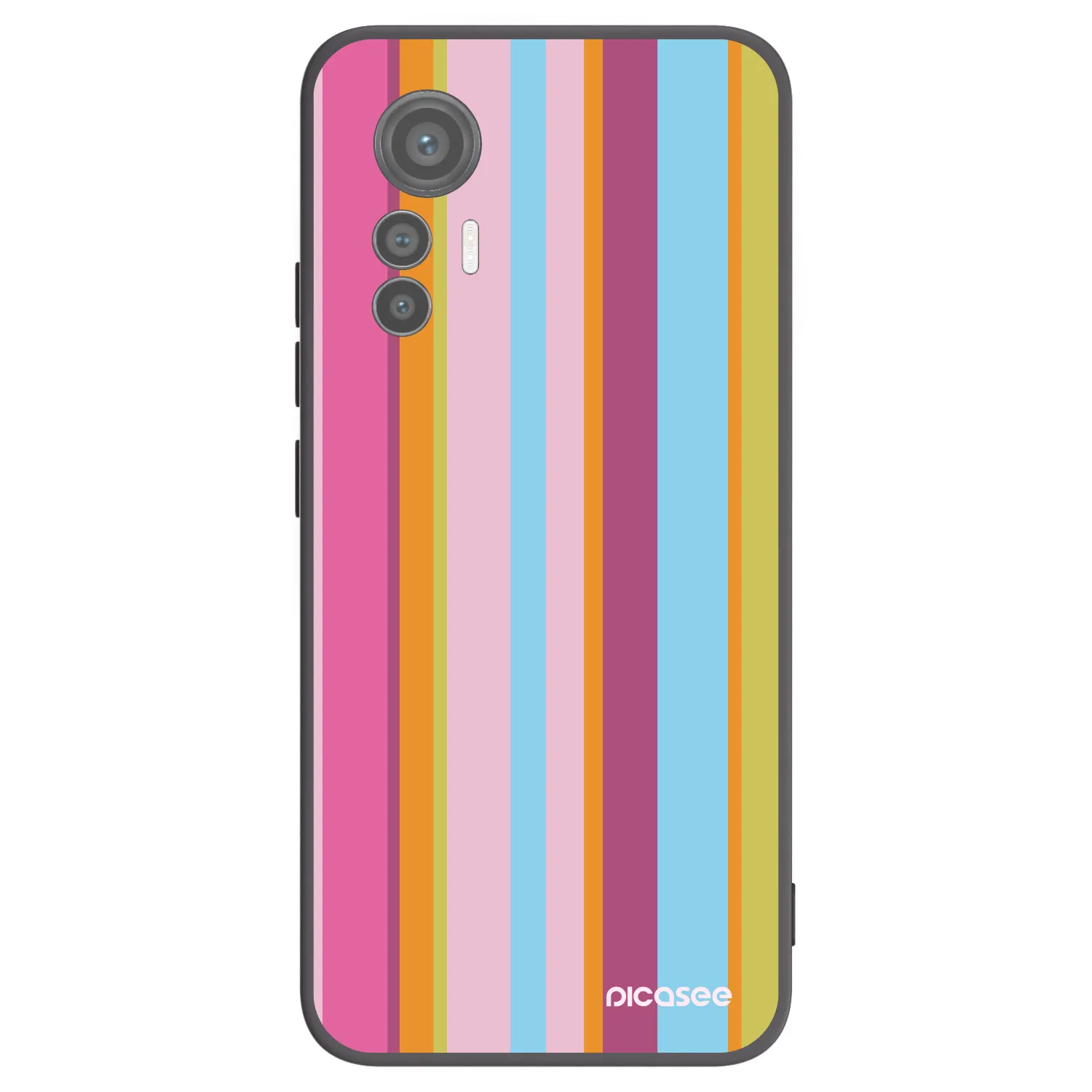 Picasee silikonowe czarne etui na Xiaomi 12 Lite - Golden hour