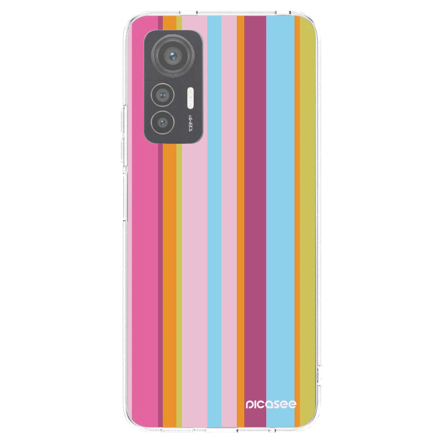 Picasee silikonowe przeźroczyste etui na Xiaomi 12 Lite - Golden hour