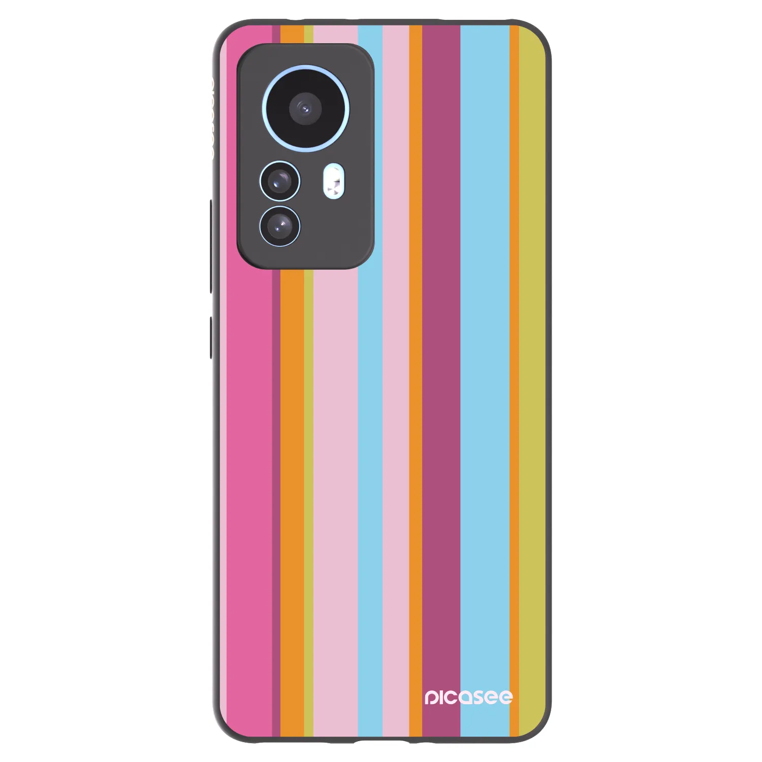 Picasee silikonowe czarne etui na Xiaomi 12T Pro - Golden hour