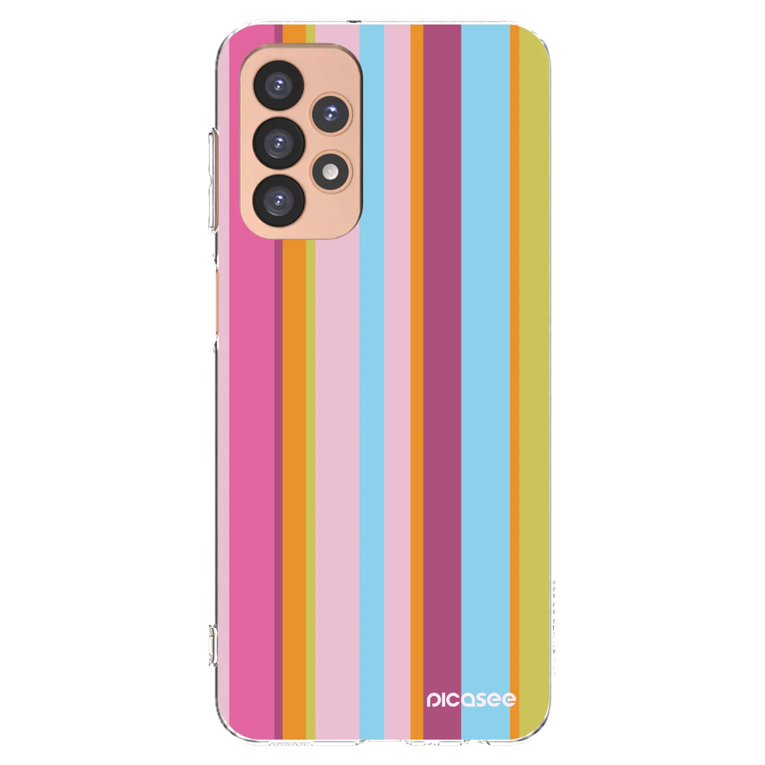 Picasee silikonowe przeźroczyste etui na Samsung Galaxy A23 A236B 5G - Golden hour