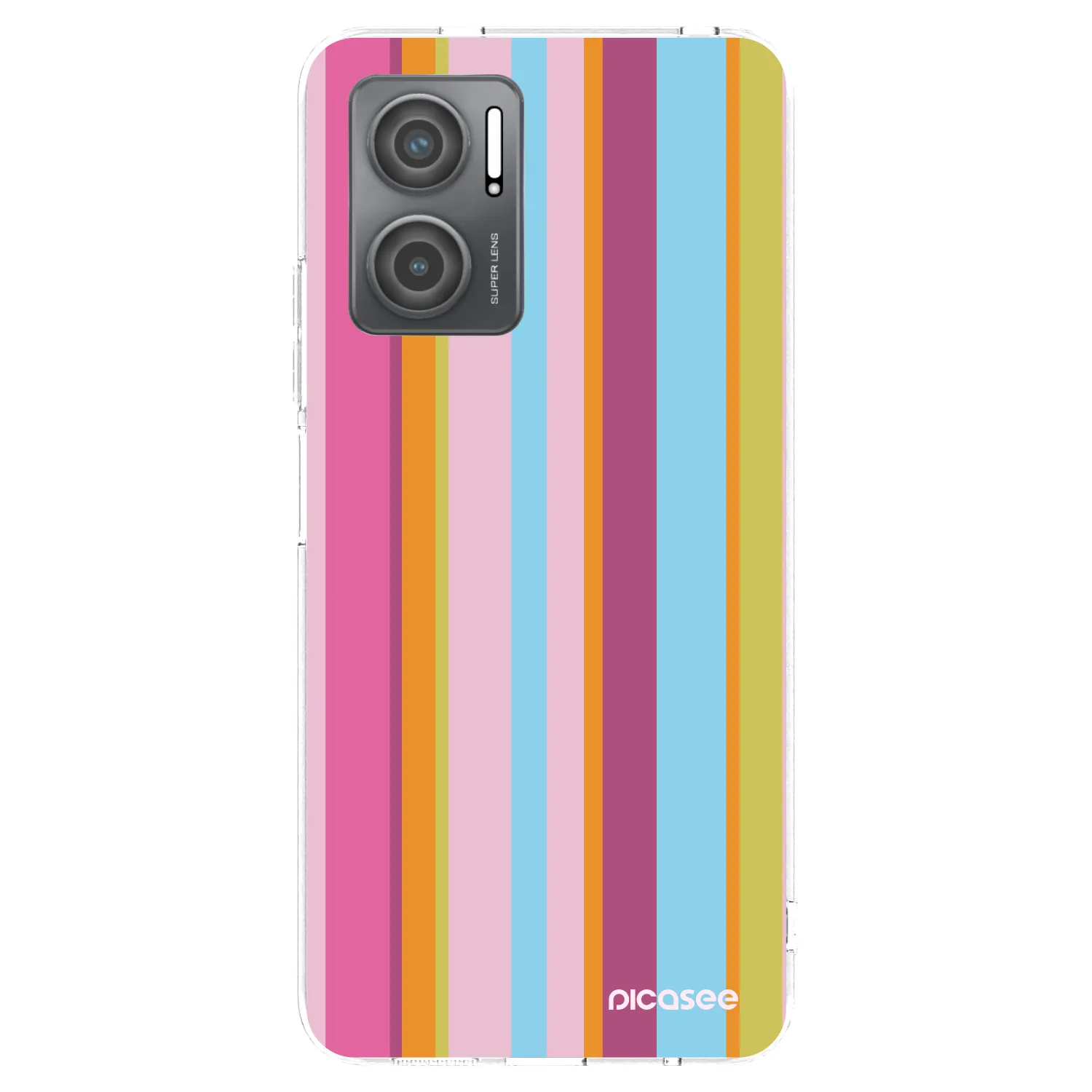 Picasee silikonowe przeźroczyste etui na Xiaomi Redmi 10 5G - Golden hour