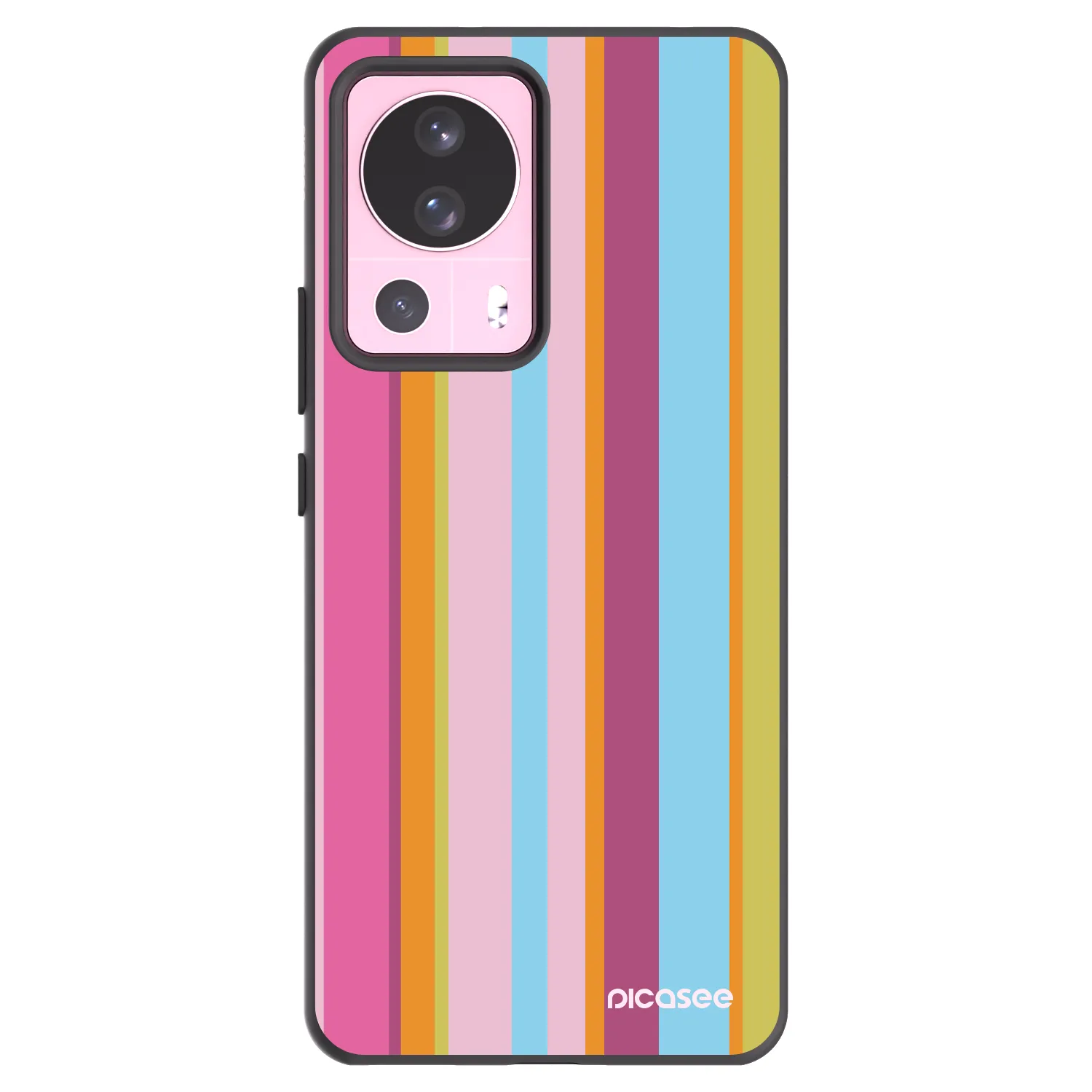 Picasee silikonowe czarne etui na Xiaomi 13 Lite - Golden hour
