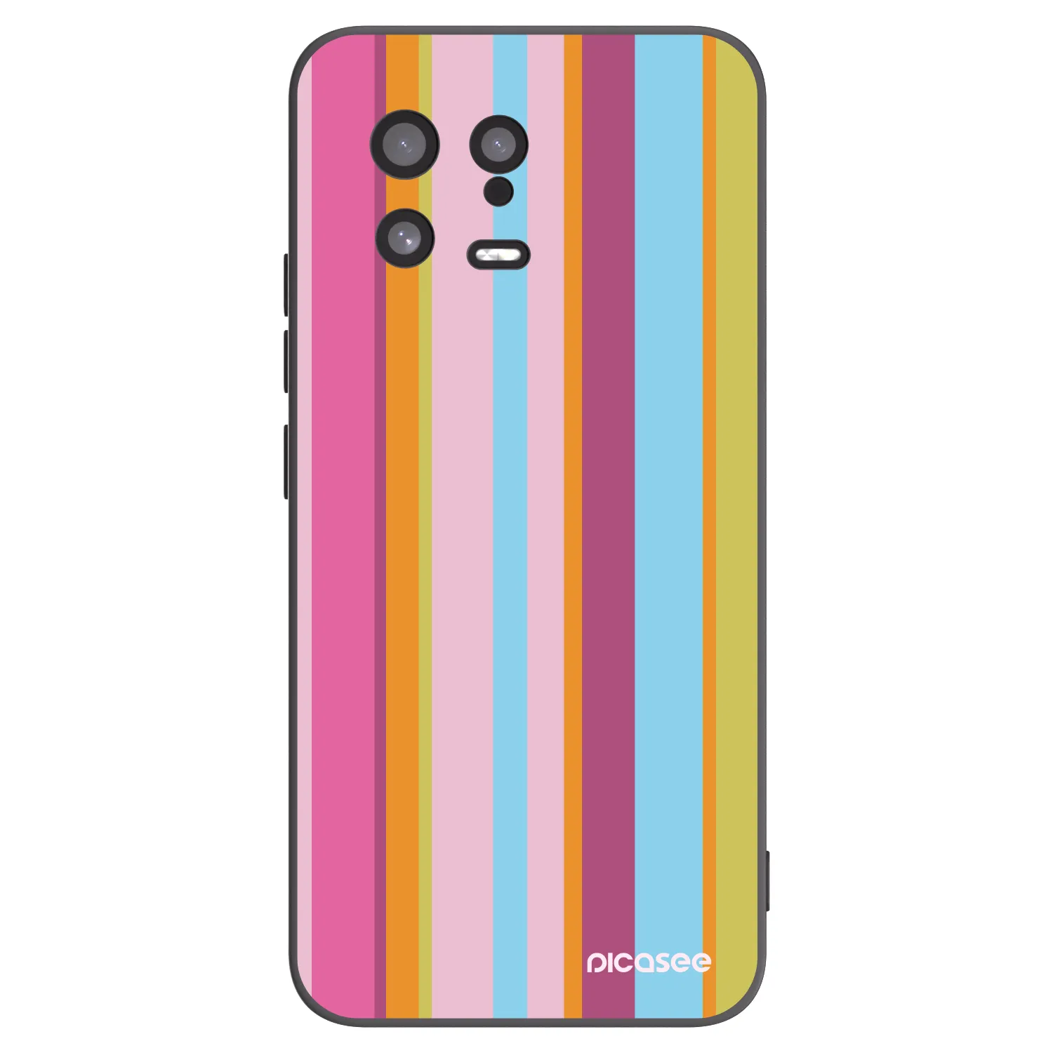 Picasee silikonowe czarne etui na Xiaomi 13 - Golden hour