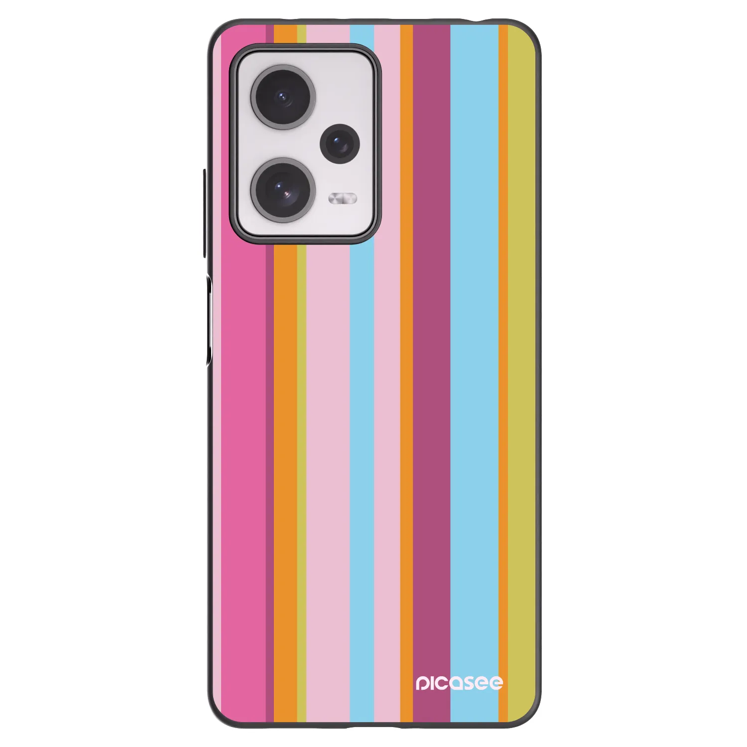 Picasee silikonowe czarne etui na Xiaomi Redmi Note 12 Pro+ 5G - Golden hour