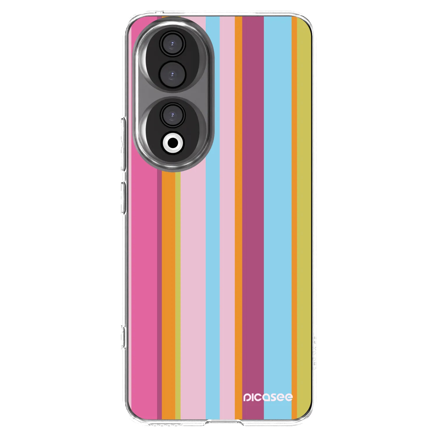 Picasee silikonowe przeźroczyste etui na Honor 90 5G - Golden hour