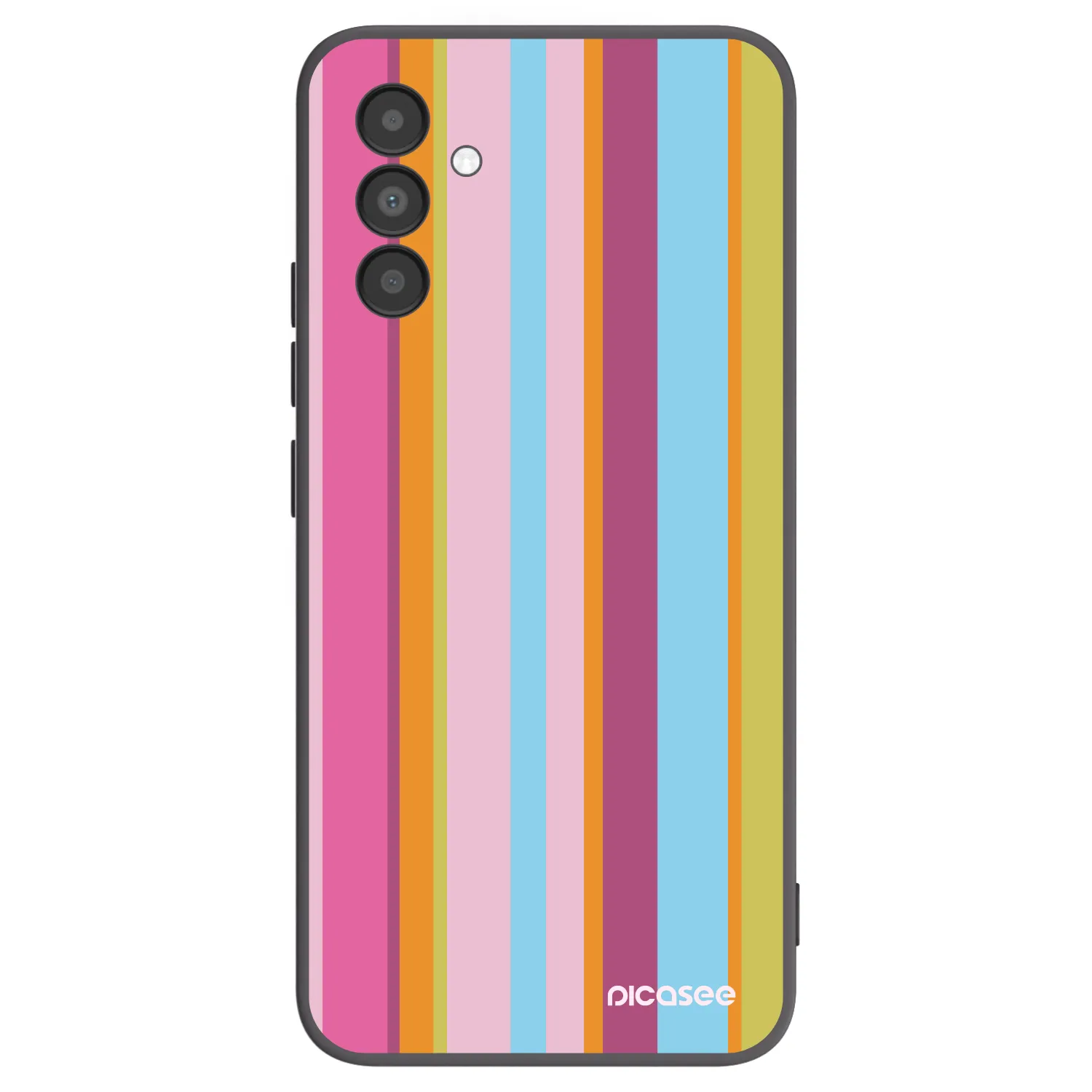Picasee silikonowe czarne etui na Samsung Galaxy A04s A047F - Golden hour