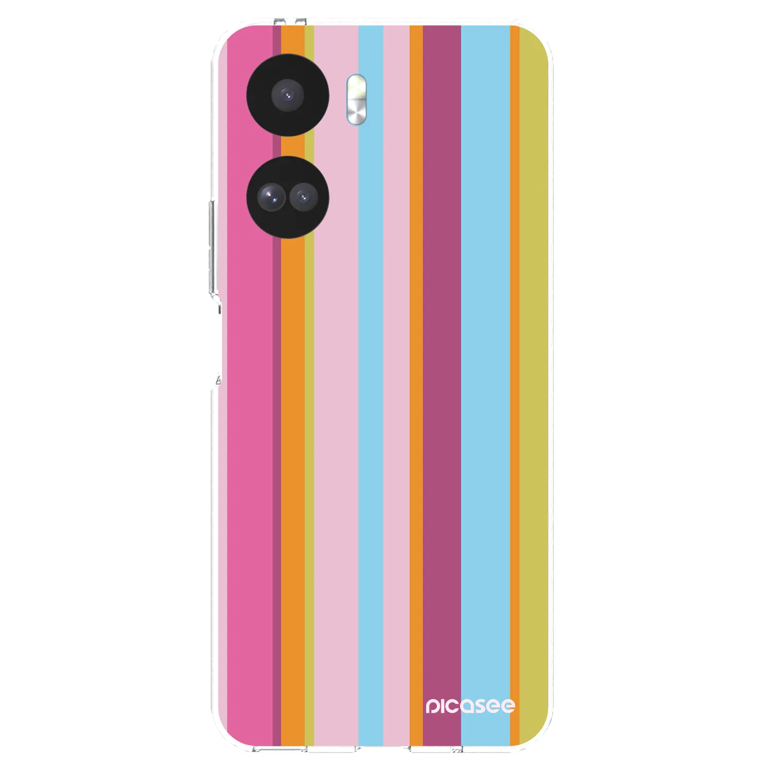 Picasee silikonowe przeźroczyste etui na Honor 90 Lite 5G - Golden hour