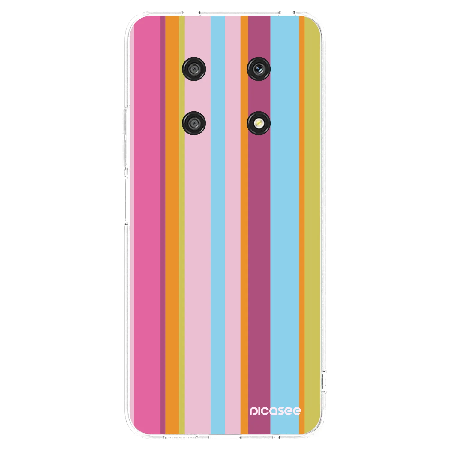 Picasee silikonowe przeźroczyste etui na Honor Magic4 Lite 5G - Golden hour
