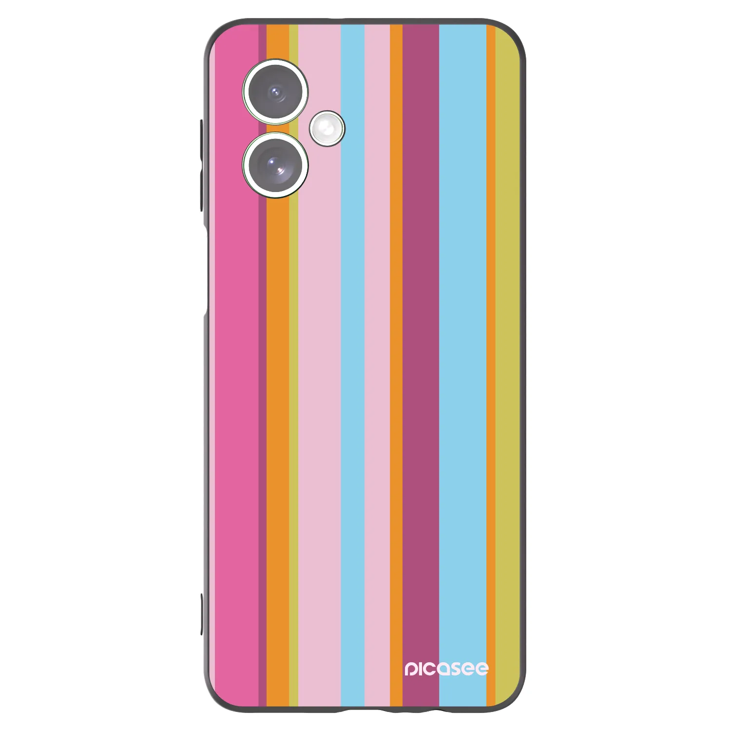 Picasee silikonowe czarne etui na Motorola Moto G54 5G - Golden hour