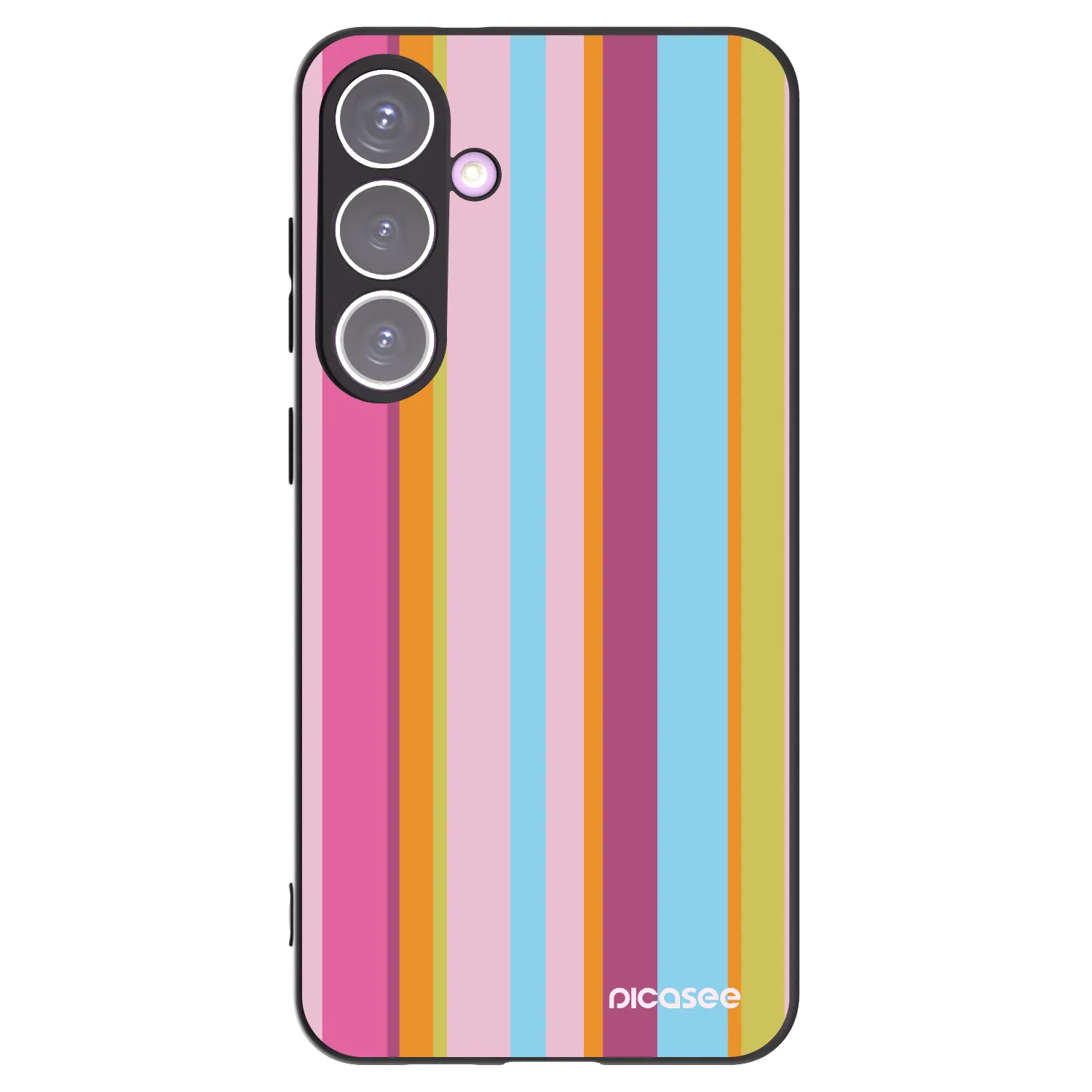 Picasee silikonowe czarne etui na Samsung Galaxy S24+ S926B 5G - Golden hour