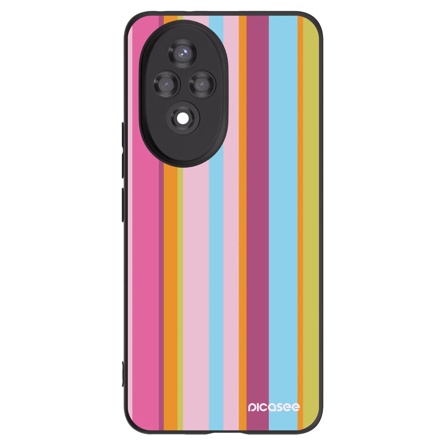Picasee silikonowe czarne etui na Honor 200 Pro 5G - Golden hour