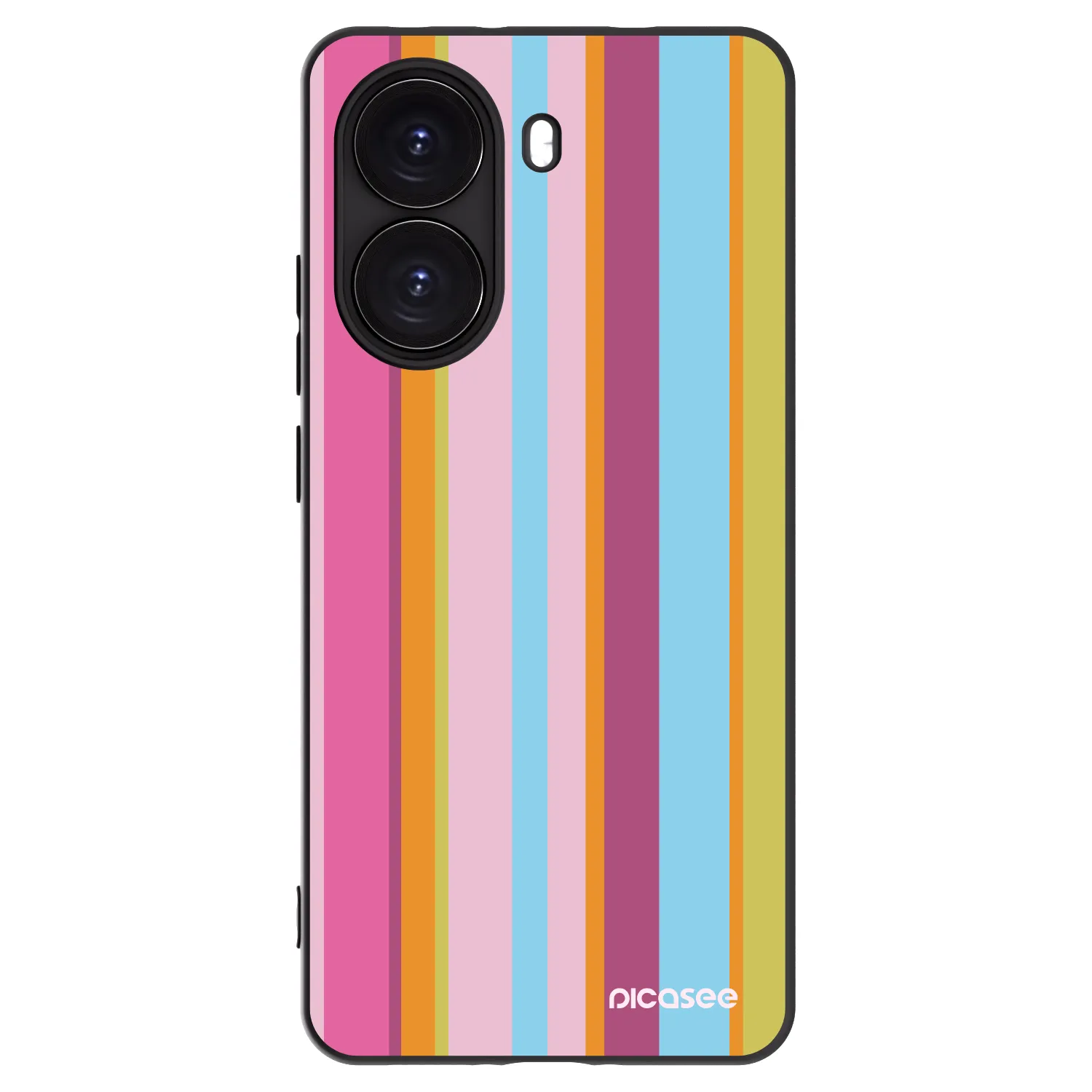 Picasee silikonowe czarne etui na Xiaomi Poco X7 Pro 5G - Golden hour