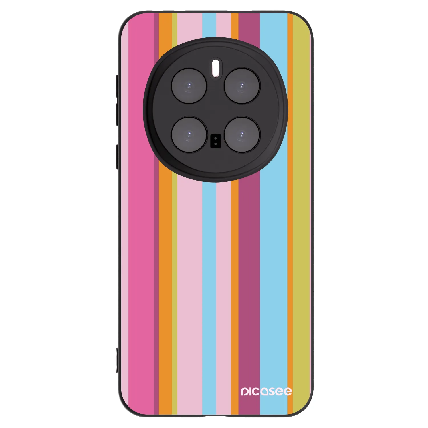 Picasee silikonowe czarne etui na Honor Magic7 Pro 5G - Golden hour