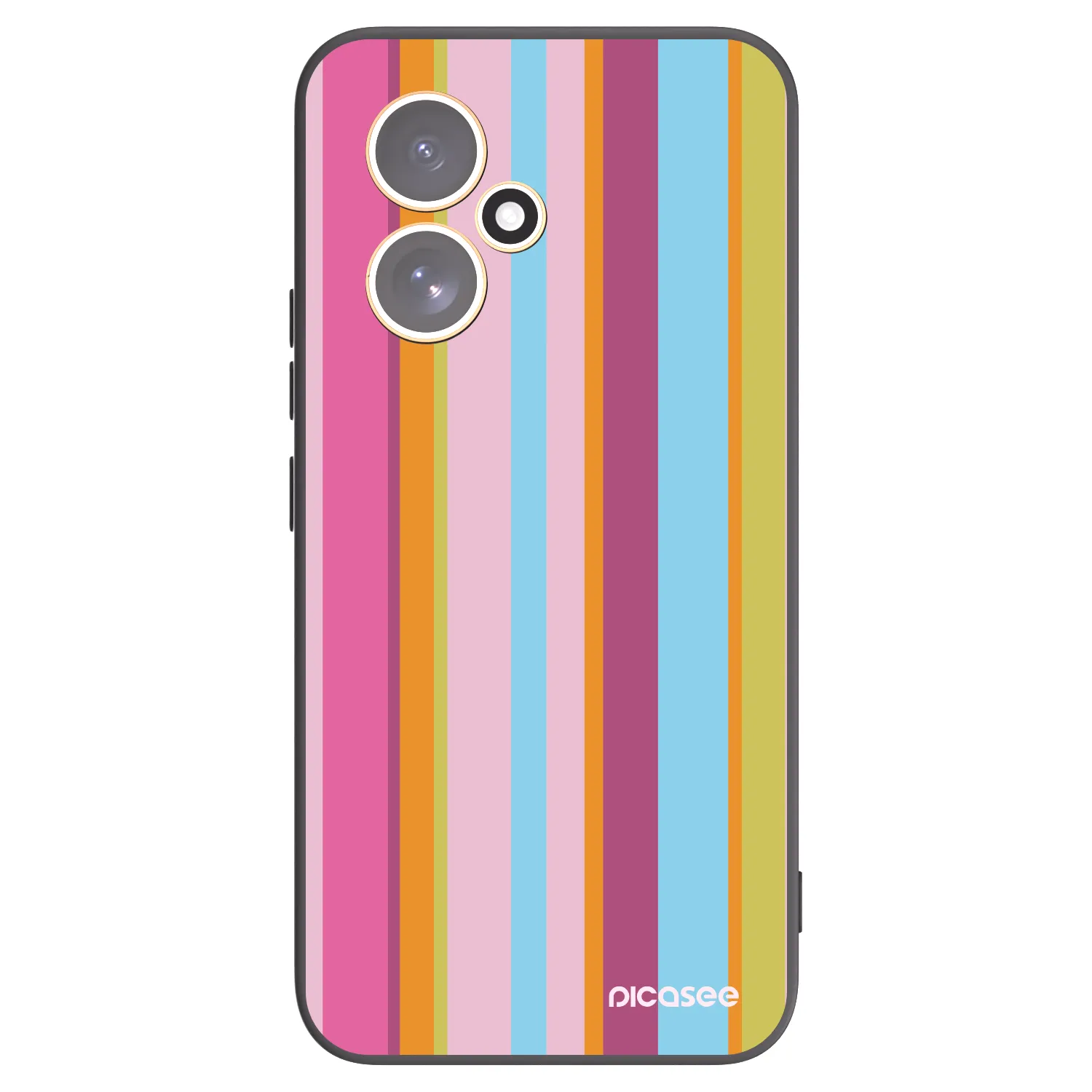 Picasee silikonowe czarne etui na Honor 400 5G - Golden hour