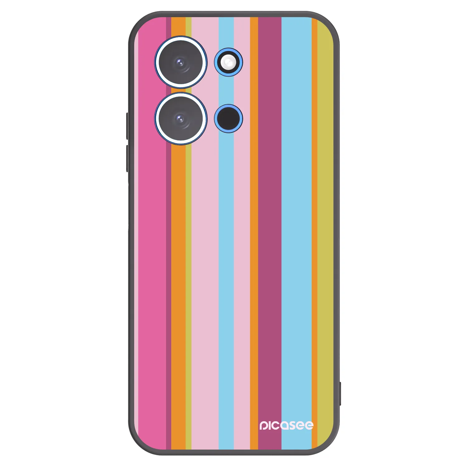 Picasee silikonowe czarne etui na Xiaomi Redmi 15C 4G - Golden hour