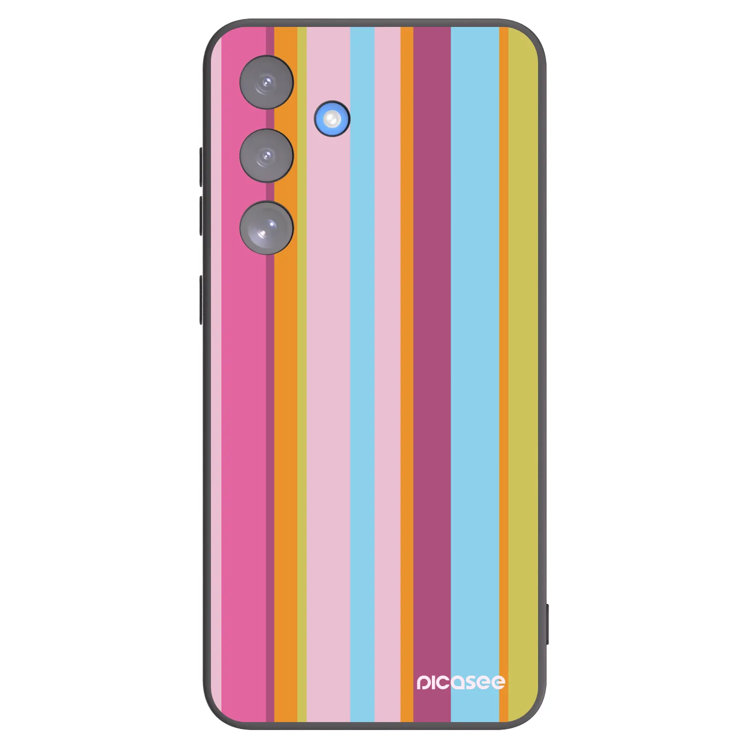 Picasee silikonowe czarne etui na Samsung Galaxy S25 FE 5G - Golden hour