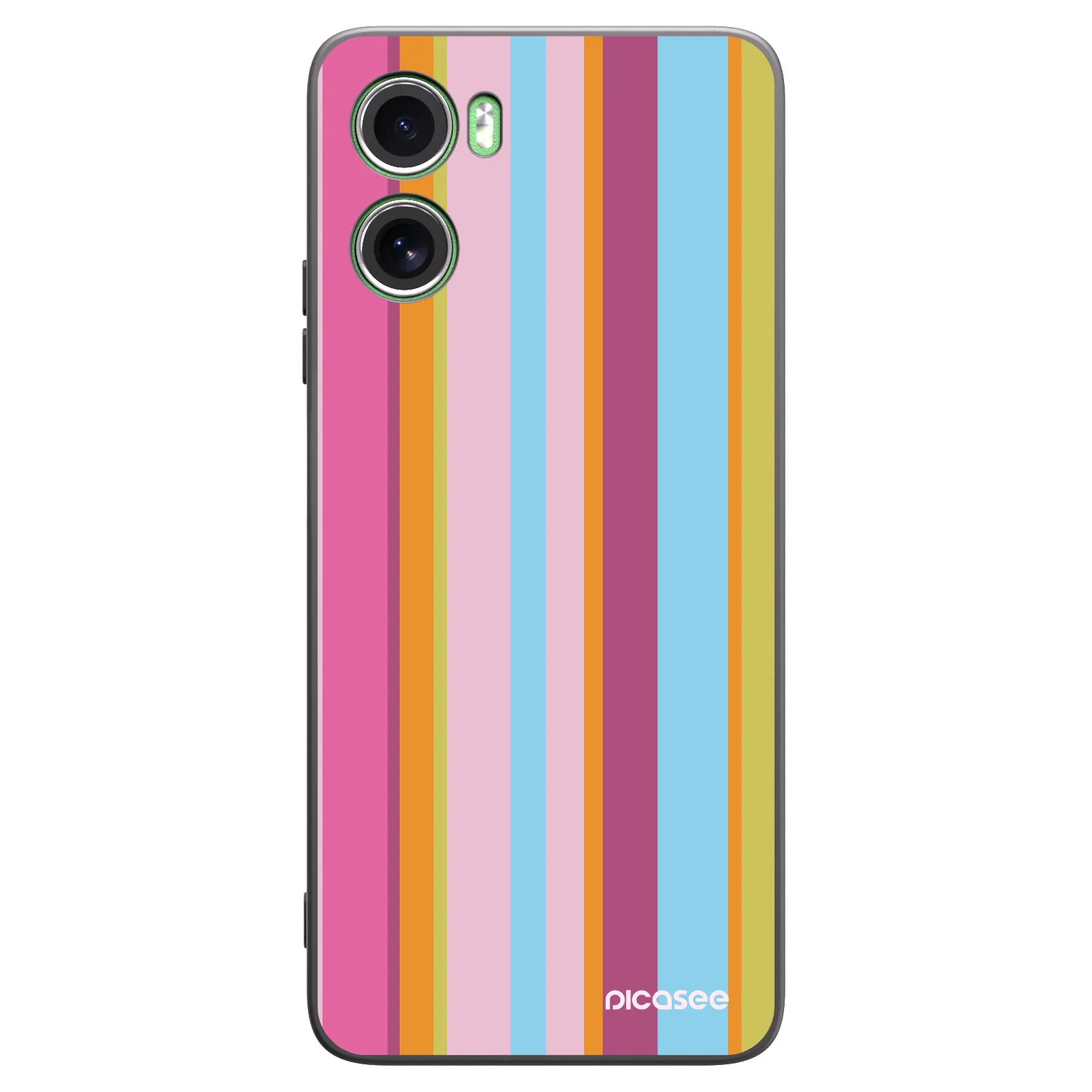 Picasee silikonowe czarne etui na Motorola Moto G06 - Golden hour