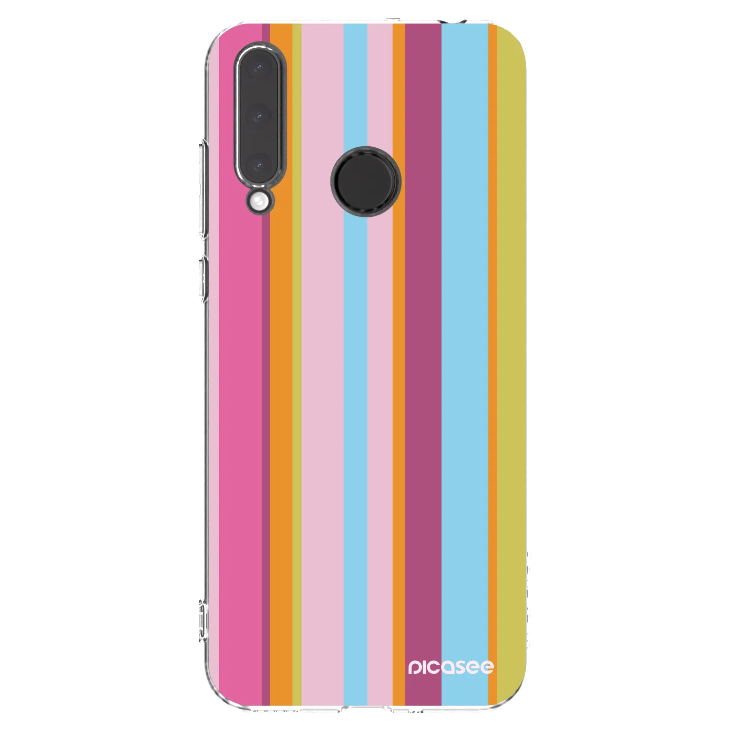 Picasee silikonowe przeźroczyste etui na Honor 20 Lite - Golden hour