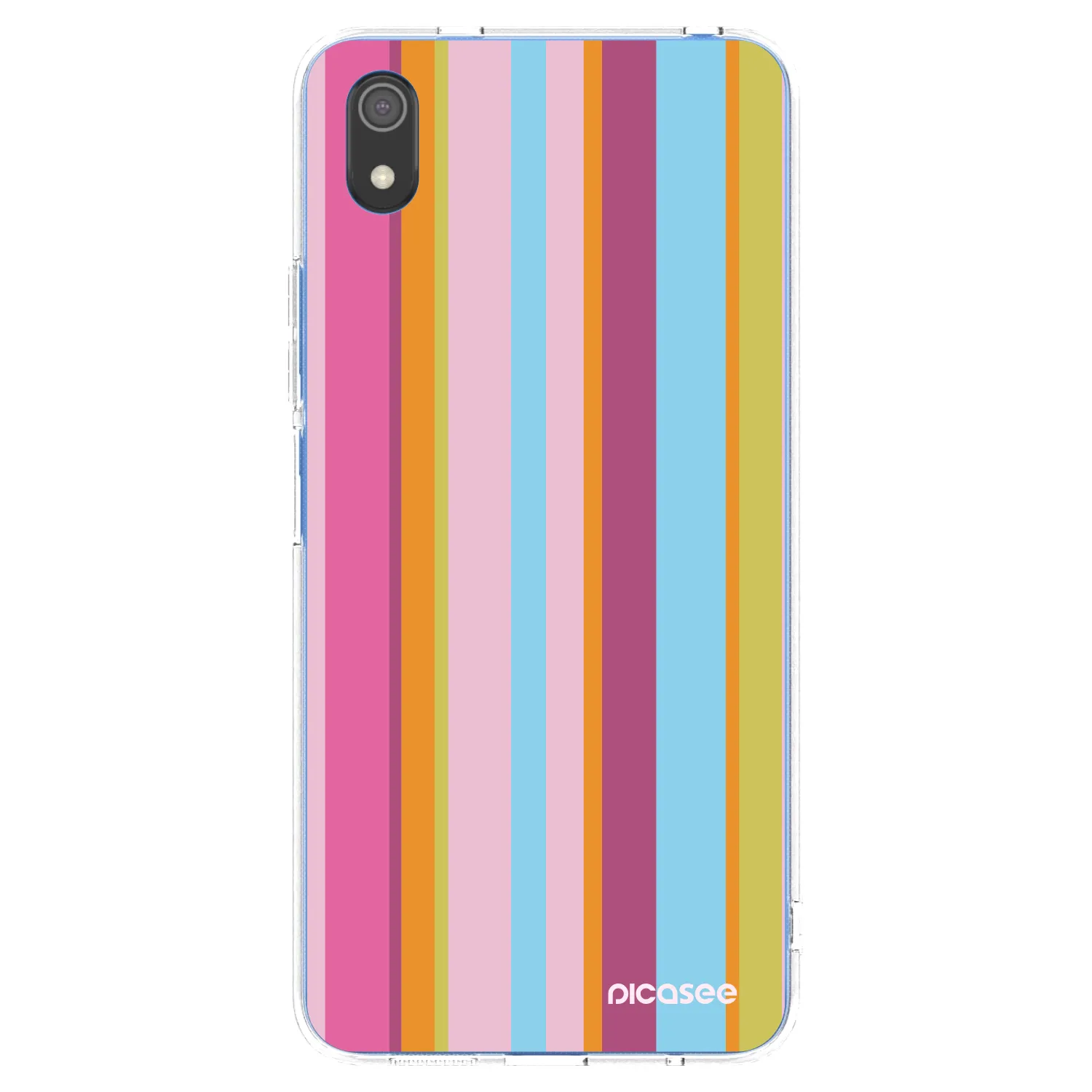 Picasee silikonowe przeźroczyste etui na Xiaomi Redmi 7A - Golden hour