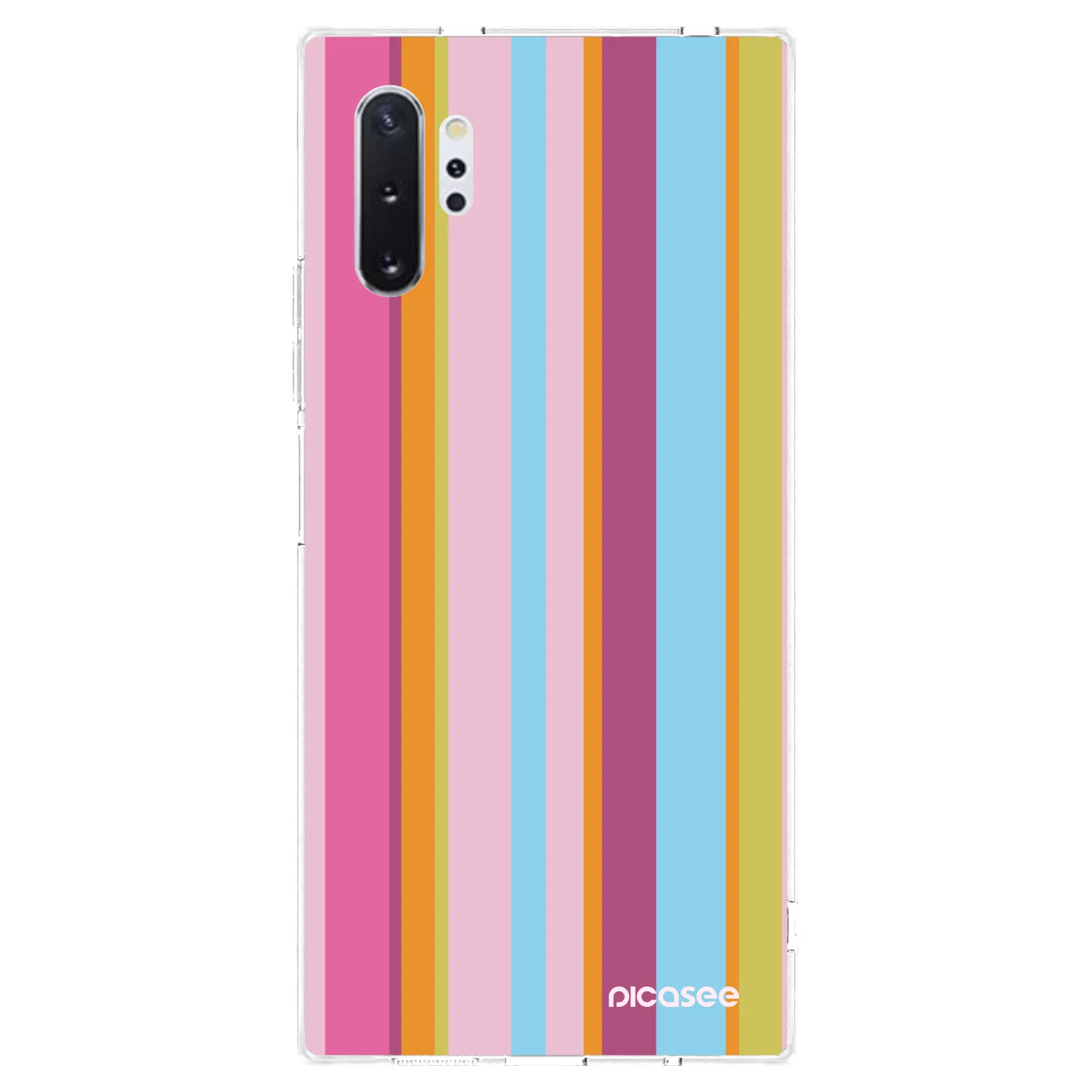 Picasee silikonowe przeźroczyste etui na Samsung Galaxy Note 10+ N975F - Golden hour