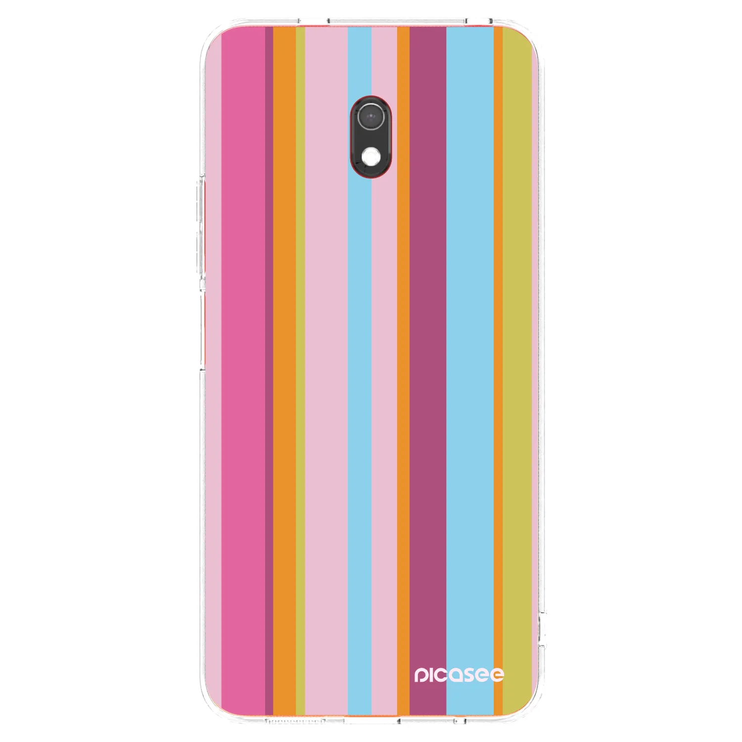Picasee silikonowe przeźroczyste etui na Xiaomi Redmi 8A - Golden hour