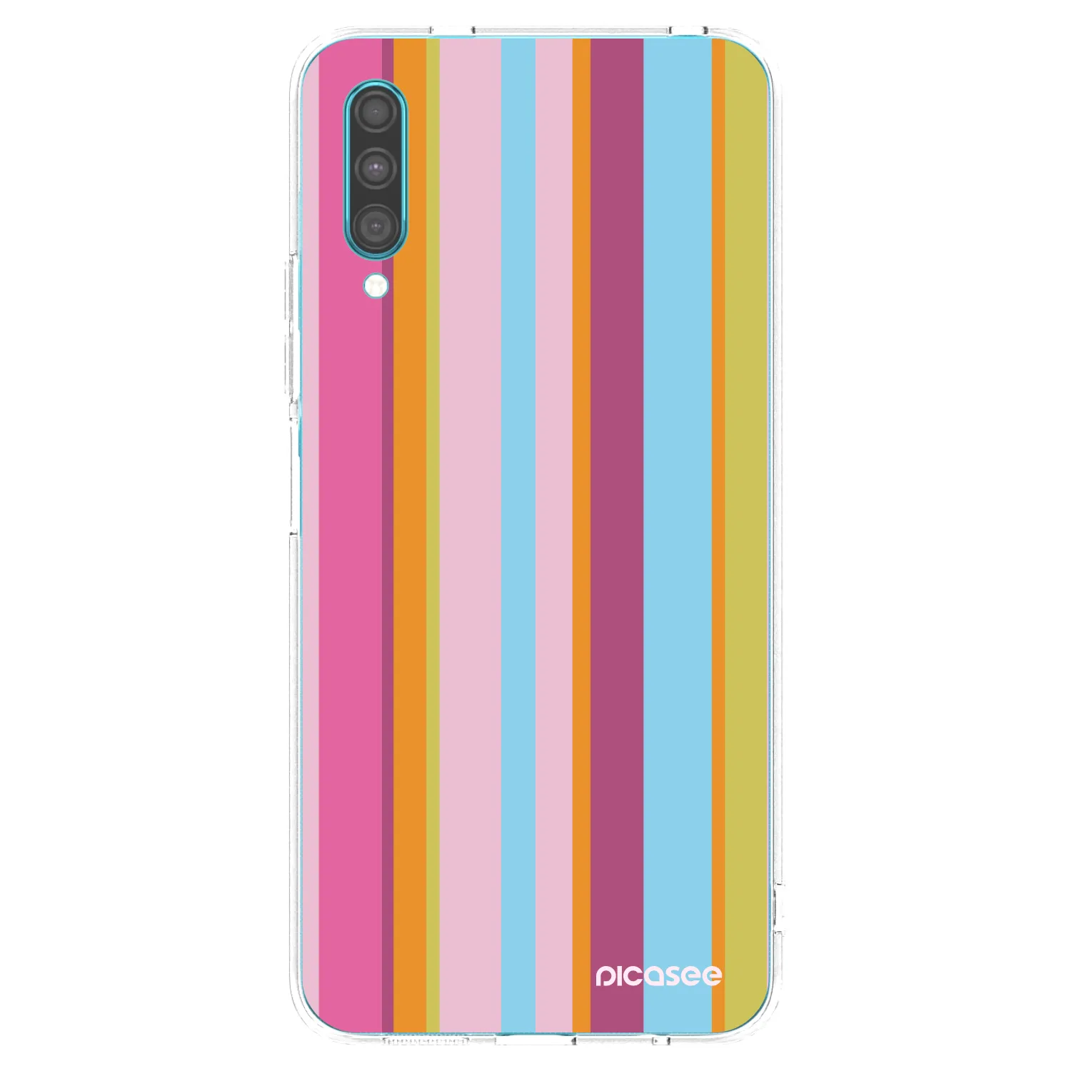 Picasee silikonowe przeźroczyste etui na Samsung Galaxy A30s A307F - Golden hour
