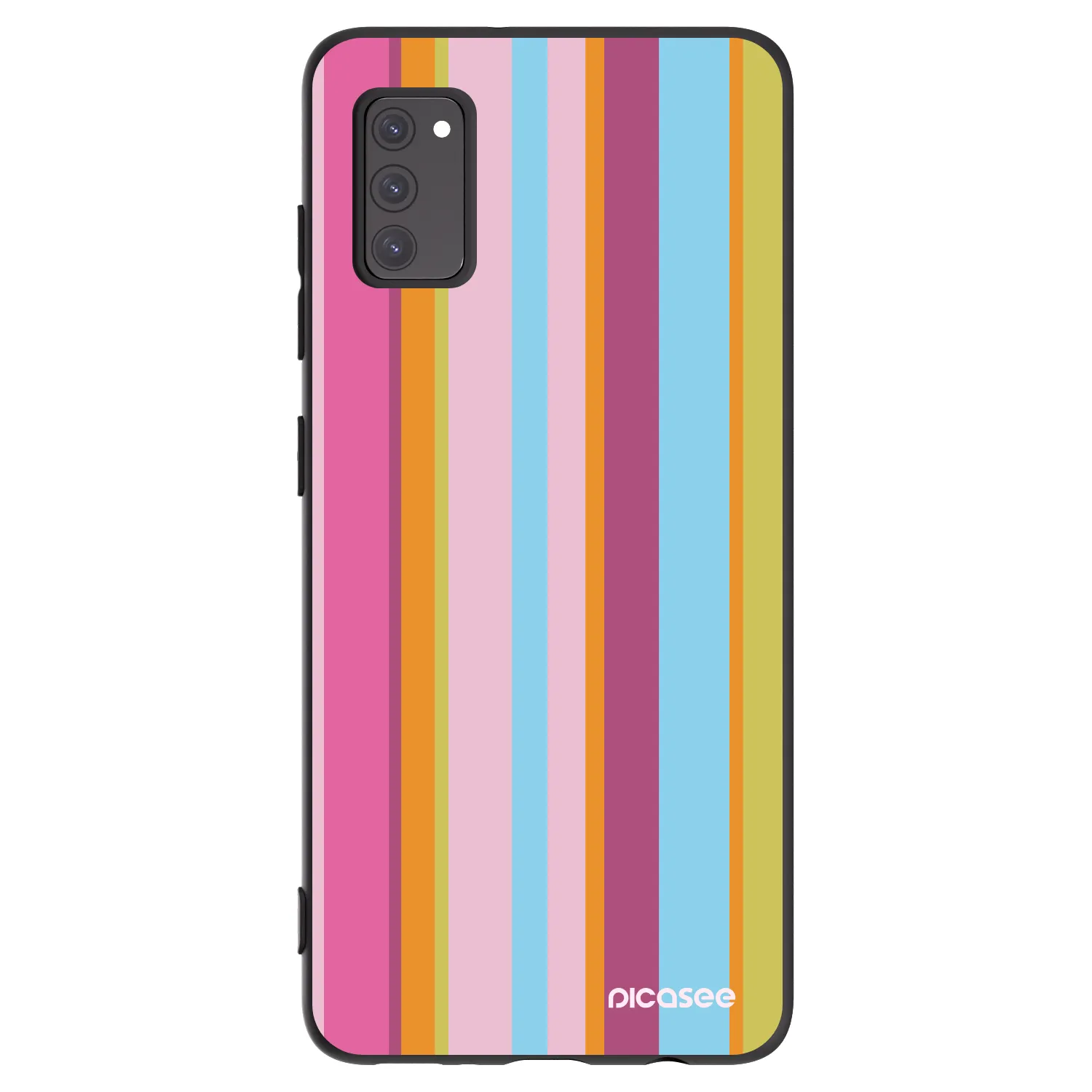 Picasee silikonowe czarne etui na Samsung Galaxy A41 A415F - Golden hour