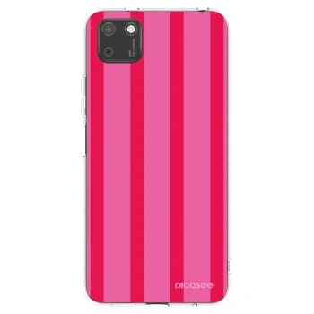 Picasee silikonowe przeźroczyste etui na Huawei Y5P - Hot tropic