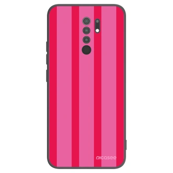 Picasee silikonowe czarne etui na Xiaomi Redmi 9 - Hot tropic