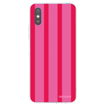 Picasee silikonowe przeźroczyste etui na Xiaomi Redmi 9A - Hot tropic