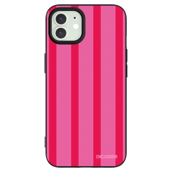 Picasee silikonowe czarne etui na Apple iPhone 12 - Hot tropic