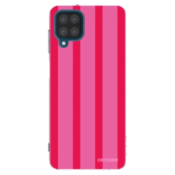 Picasee silikonowe przeźroczyste etui na Samsung Galaxy A12 A125F - Hot tropic