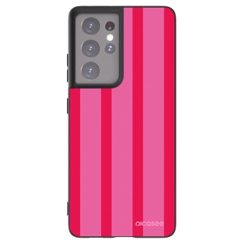 Picasee silikonowe czarne etui na Samsung Galaxy S21 Ultra 5G G998B - Hot tropic