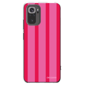 Picasee silikonowe przeźroczyste etui na Xiaomi Redmi Note 10 - Hot tropic