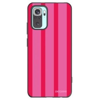 Picasee silikonowe czarne etui na Xiaomi Redmi Note 10 Pro - Hot tropic