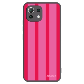 Picasee silikonowe czarne etui na Xiaomi Mi 11 Lite - Hot tropic