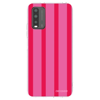 Picasee silikonowe przeźroczyste etui na Xiaomi Redmi 9T - Hot tropic