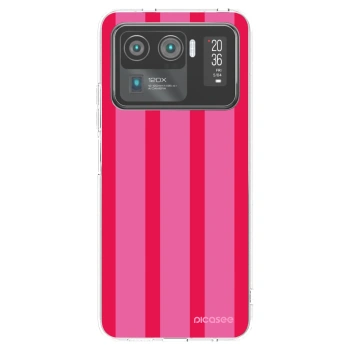 Picasee silikonowe przeźroczyste etui na Xiaomi Mi 11 Ultra - Hot tropic
