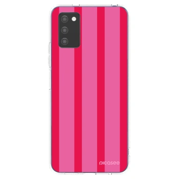 Picasee silikonowe przeźroczyste etui na Samsung Galaxy A02s A025G - Hot tropic