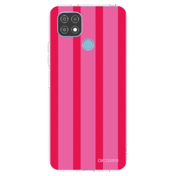 Picasee silikonowe przeźroczyste etui na Realme C21 - Hot tropic