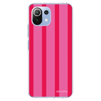 Picasee silikonowe przeźroczyste etui na Xiaomi 11 Lite 5G NE - Hot tropic