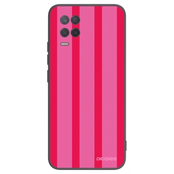 Picasee silikonowe czarne etui na Realme 8 5G - Hot tropic