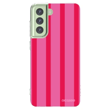 Picasee silikonowe przeźroczyste etui na Samsung Galaxy S21 FE 5G - Hot tropic