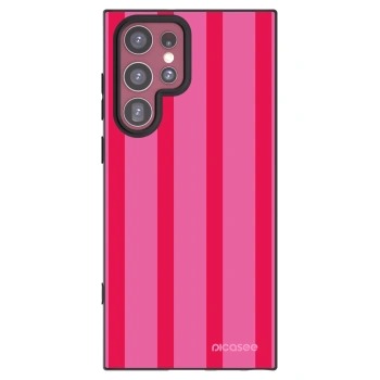 Picasee silikonowe czarne etui na Samsung Galaxy S22 Ultra 5G - Hot tropic