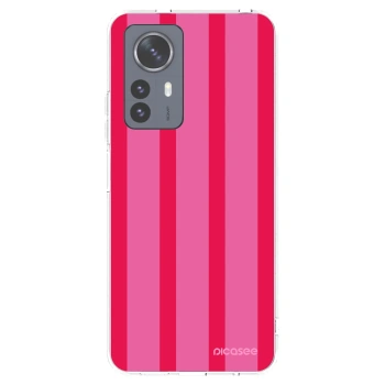 Picasee silikonowe przeźroczyste etui na Xiaomi 12 Pro - Hot tropic