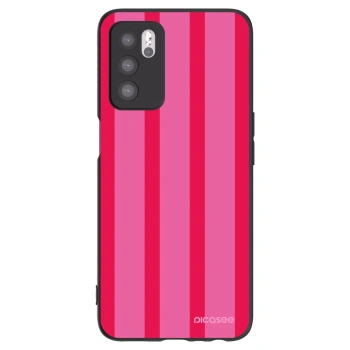 Picasee silikonowe czarne etui na OPPO A16 - Hot tropic