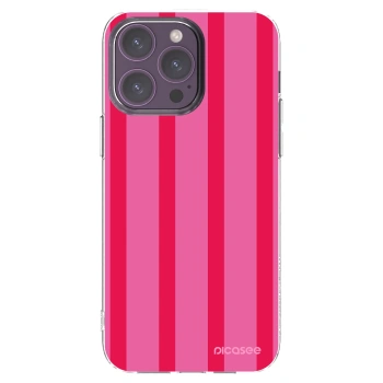 Picasee silikonowe przeźroczyste etui na Apple iPhone 14 Pro Max - Hot tropic