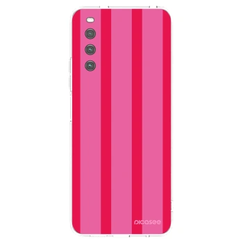 Picasee silikonowe przeźroczyste etui na Sony Xperia 10 IV 5G - Hot tropic